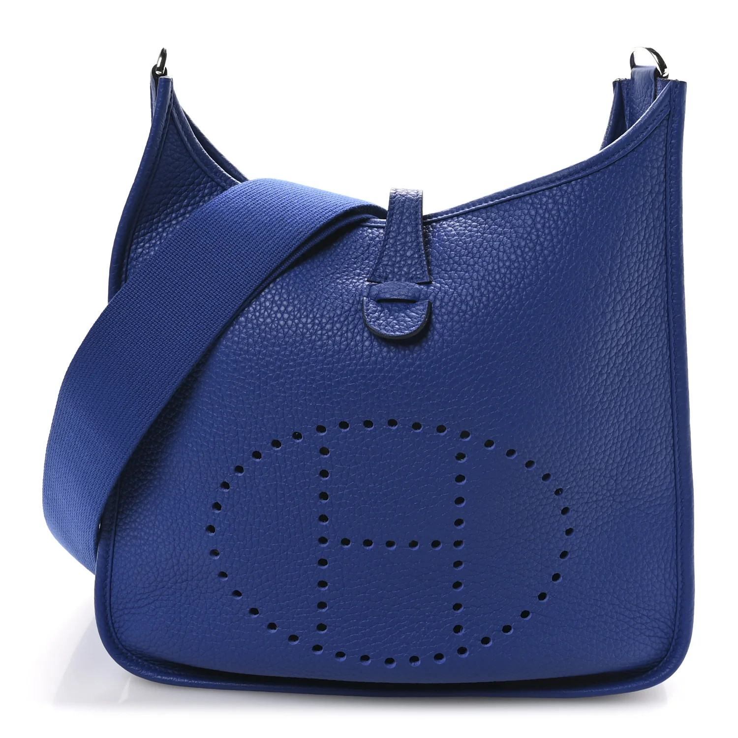 Taurillon Clemence Evelyne III PM Bleu Royal | FASHIONPHILE (US)
