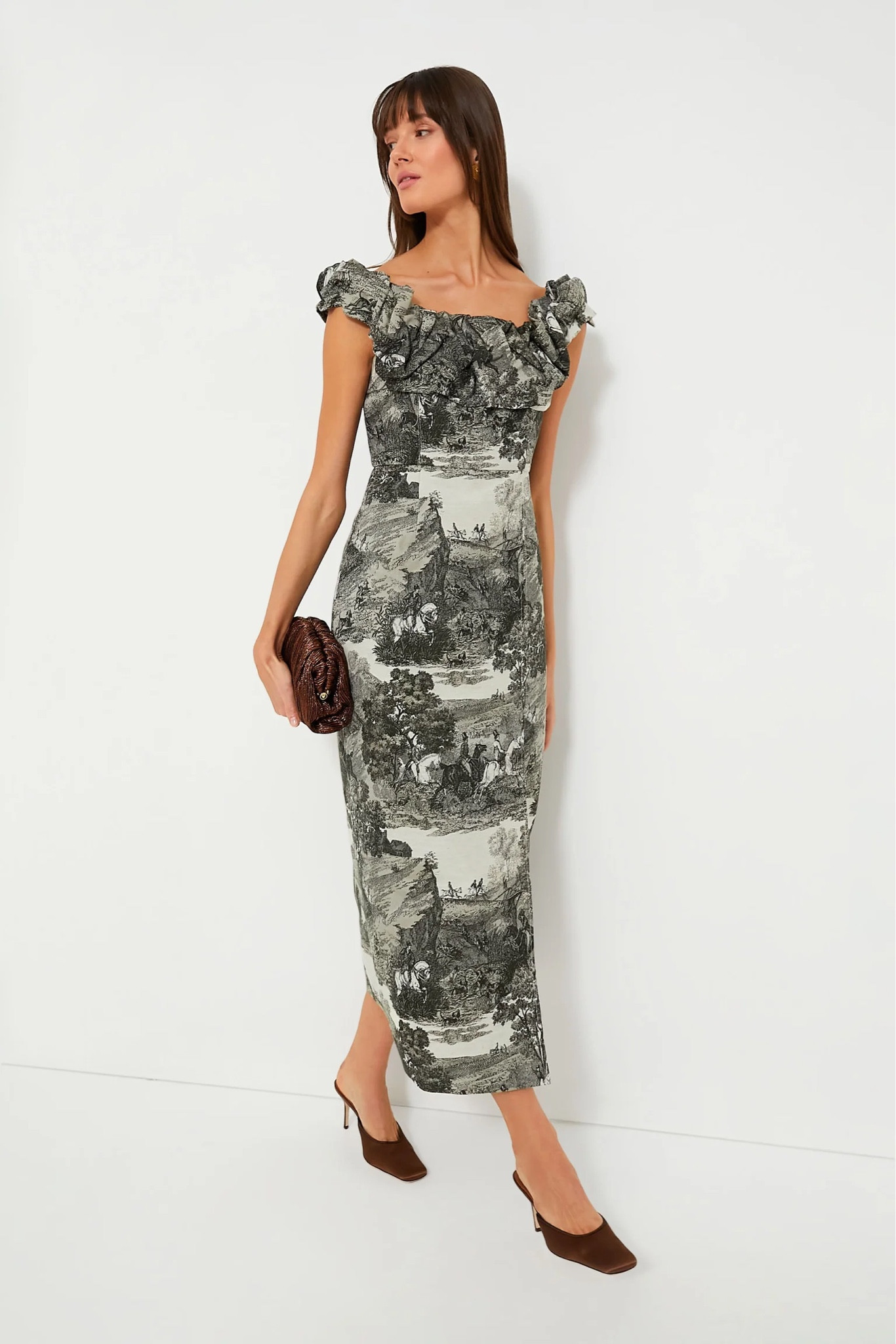 white christmas dresses Tuckernuck Black and Silver Tinsel Corrine Dress Black / 2 main image 0
