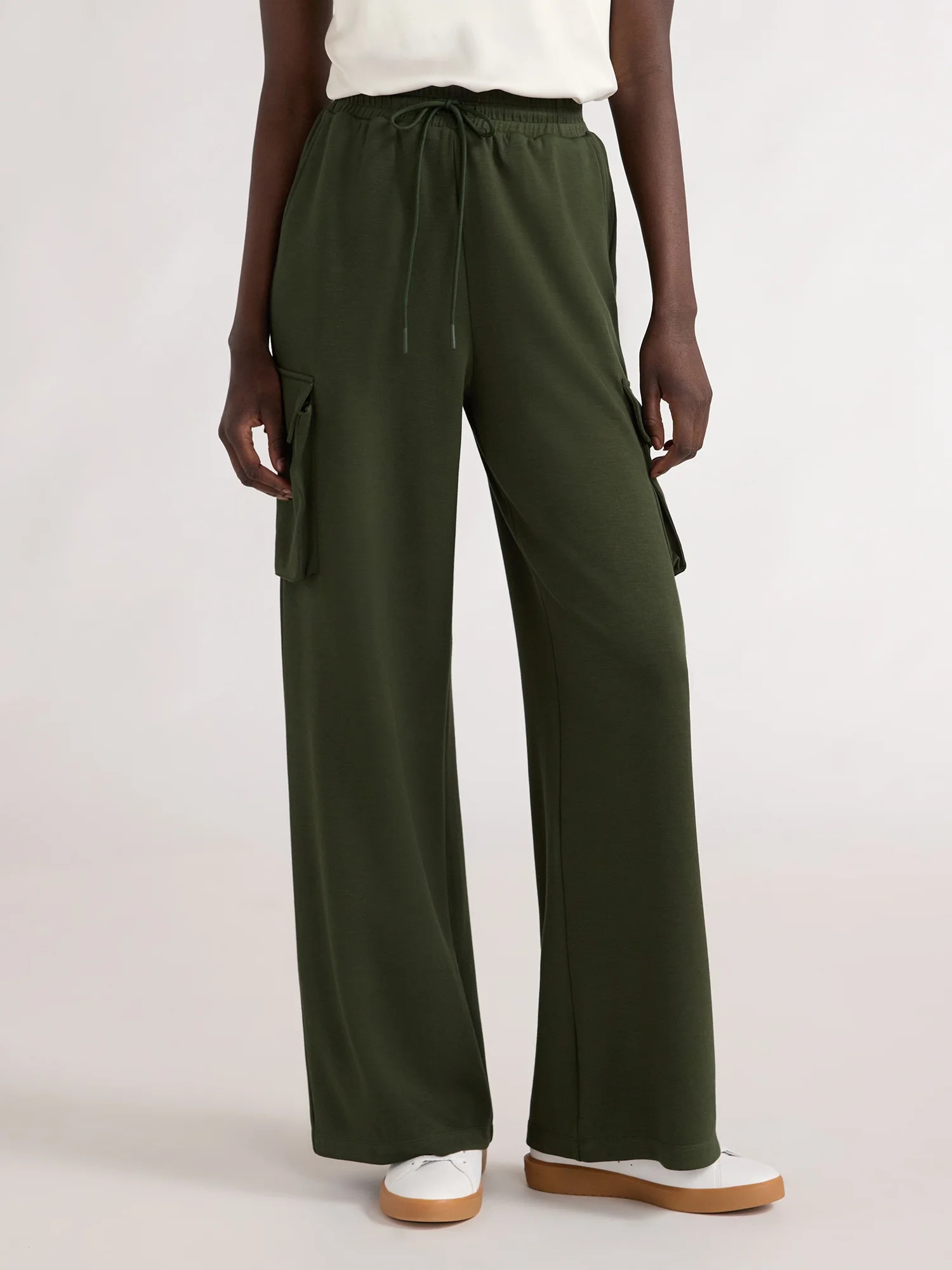 Scoop Wide Leg Trouser Cargo Pant | Walmart (US)