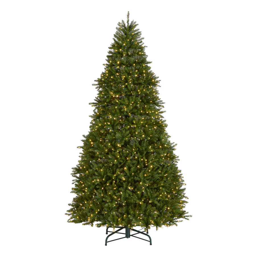 7 ft. Pre-Lit Dunhill Fir Tree with PowerConnect Dual Color LED Lights | National Tree Company