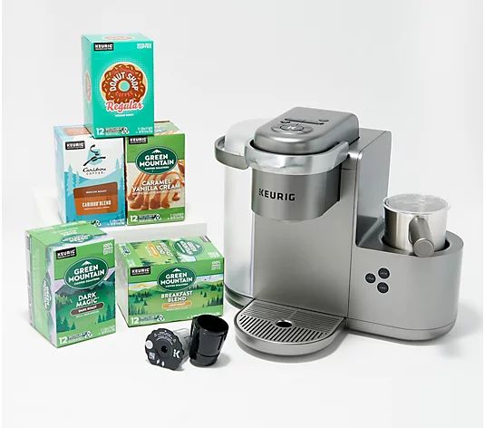 Keurig K-Cafe Special Edition Latte & Coffee Maker with 60 K-cups MyKCup | QVC