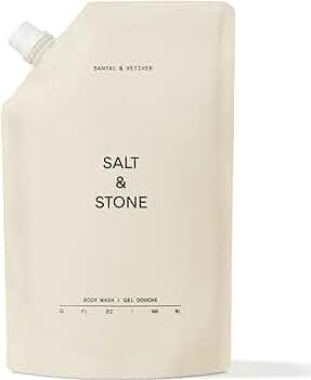 Salt & Stone Antioxidant-Rich Body Wash | Cleanse, Nourish & Soften Skin with Niacinamide & Hyalu... | Amazon (US)