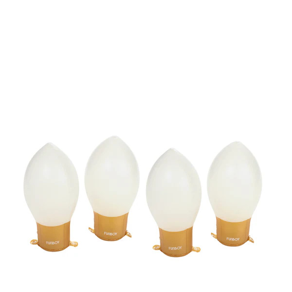 Inflatable Christmas Bulbs Light Up, 4-Pack | FUNBOY