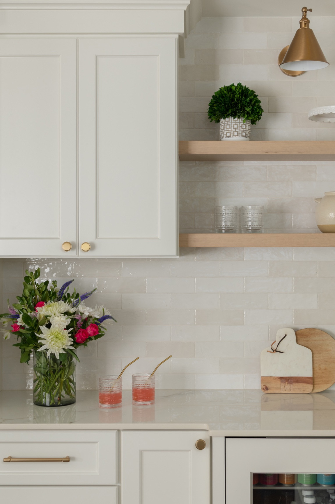 A white kitchen in all of her glory! I love a good shelf styling moment especially in a kitchen. 

#LTKhome #LTKSeasonal #LTKFind