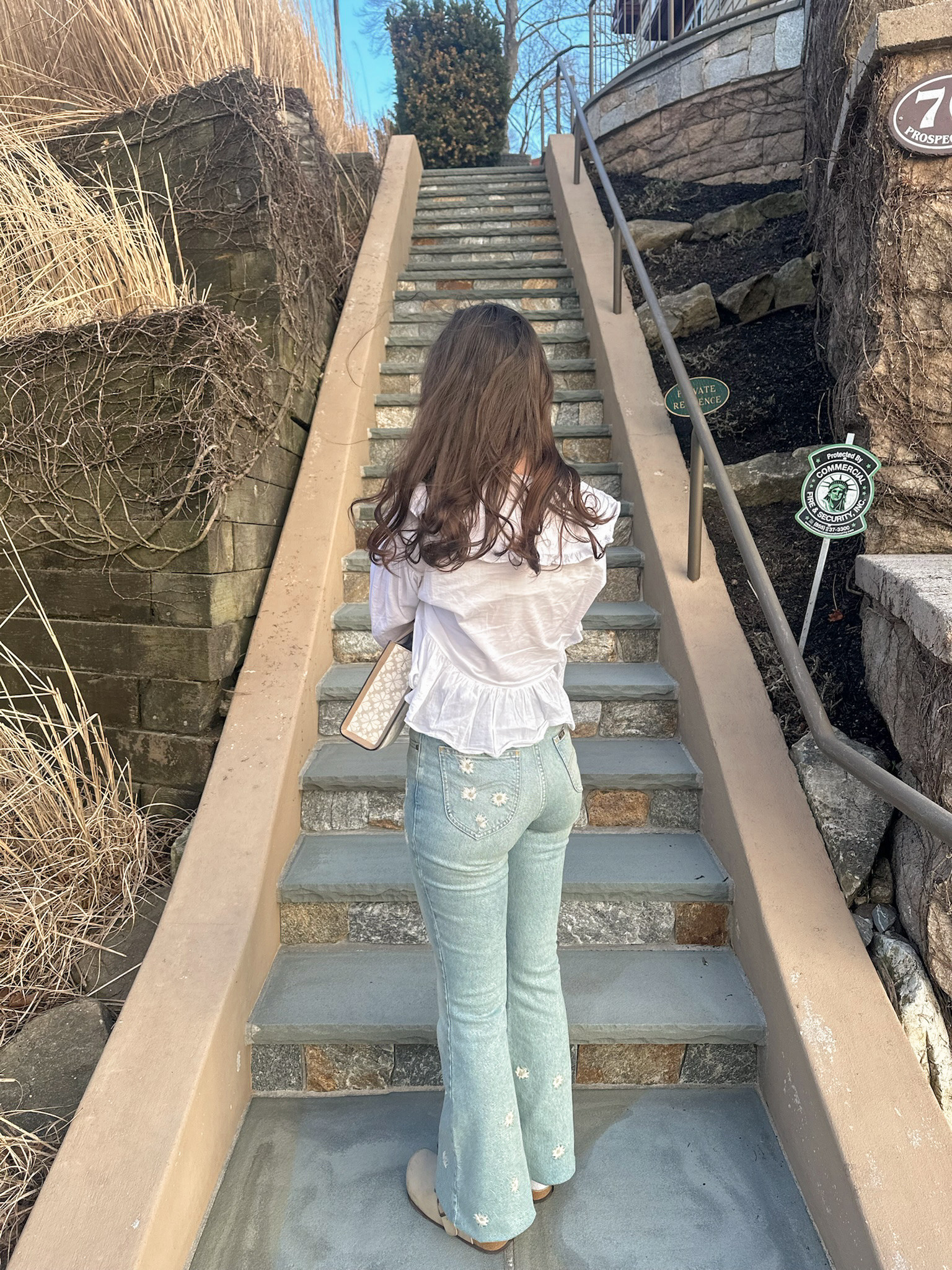 

nyc outfit, nyc fashion, nyc night outfits, nyc spring outfit, nyc spring, nyc style, spring fashion, pinterest aesthetic, winter outfit, spring coat, spring jacket, spring outfits women, spring looks, spring shoes, Pinterest outfit, outfit ideas, outfit inspo, outfit inspiration, ootd inspo, casual style, casual outfit ideas, everyday outfit, Fall outfit, fall outfits, winter basics, winter staples, stolkholm style, spring outfit, spring outfit 2025, spring fashion, spring tops, spring shoes, flare jeans, light wash jeans, floral jeans, birkenstock outfit, birkenstock boston, boston clogs, 