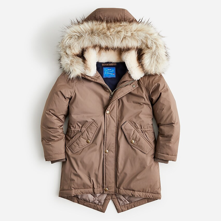 Boys' fishtail parka with PrimaLoft® | J. Crew US