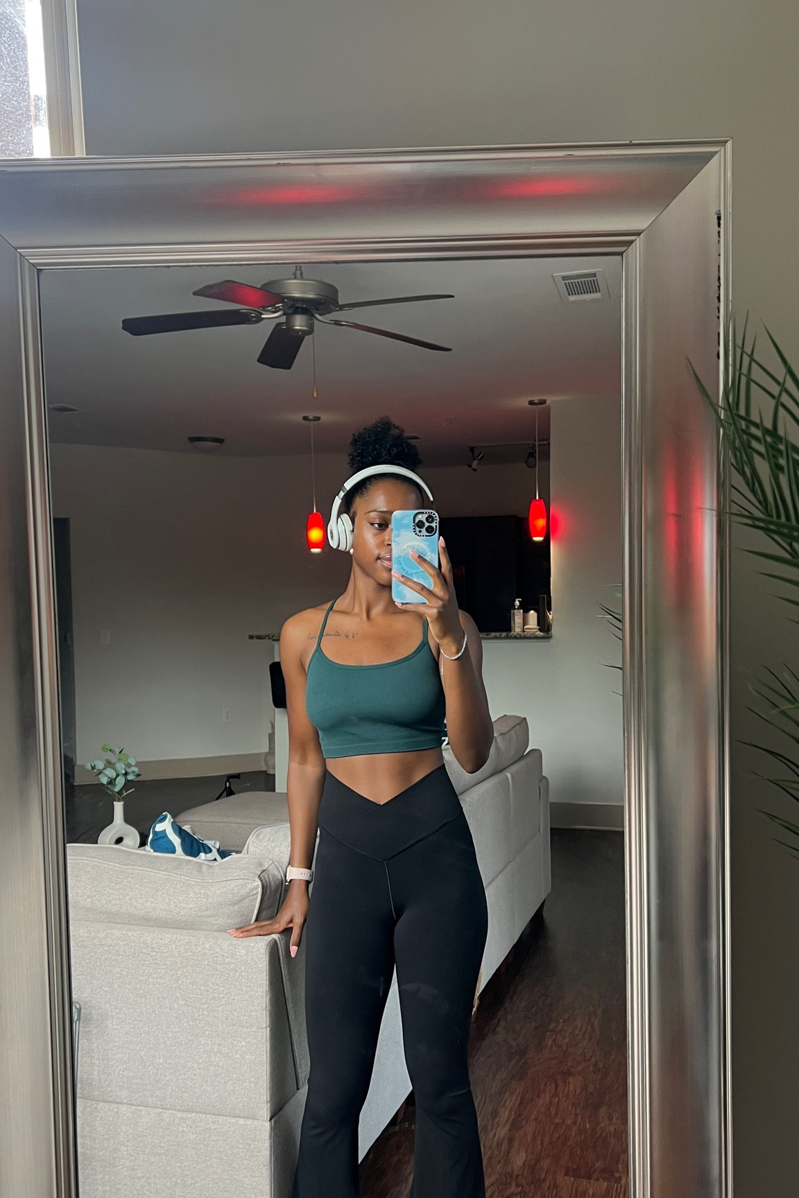 today’s work from home fit 💚🎧

#LTKfit #LTKunder50 #LTKstyletip