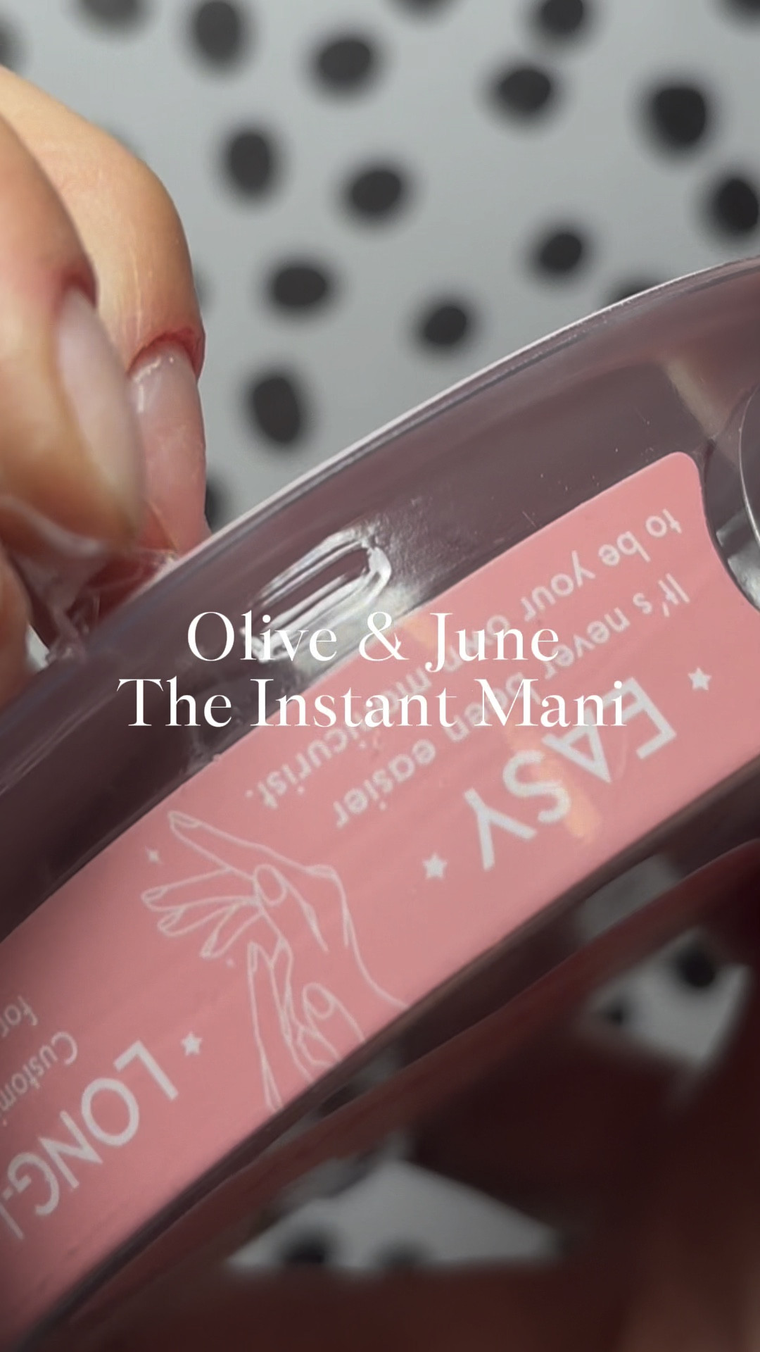 I finally tried Olive & June’s Instant Mani press on nails and I am loving them! 💅🏼 These kits come with everything you need for an at home manicure. 

#LTKBeauty #LTKFindsUnder50