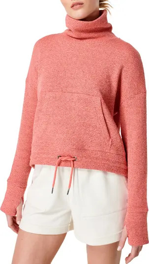 Bouclé Funnel Neck Sweatshirt | Nordstrom