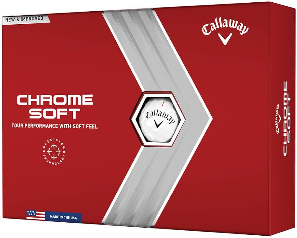 Callaway Golf 2022 Chrome Soft Golf Balls (True Track (Red/Blue) | Amazon (US)