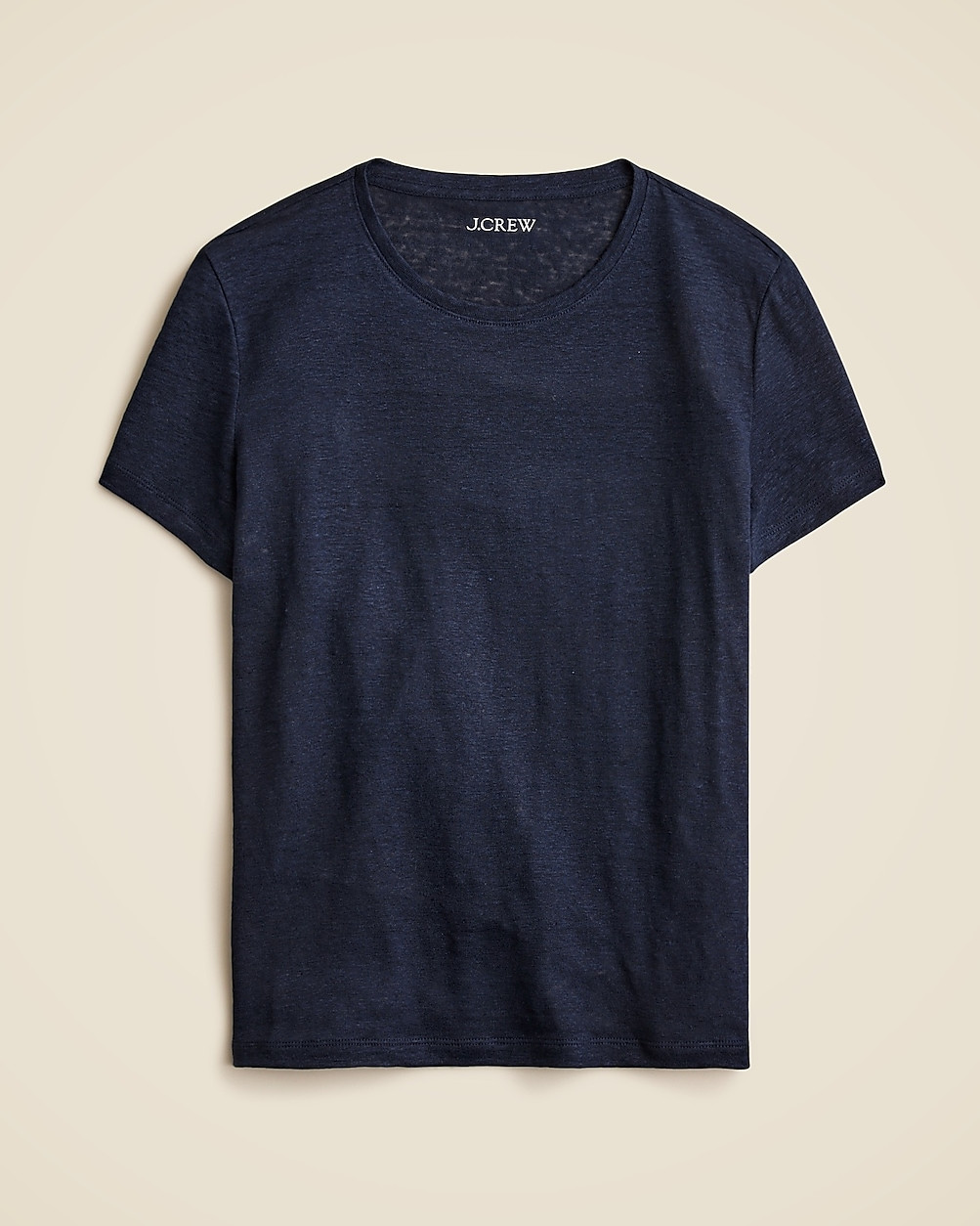 New relaxed linen T-shirt | J. Crew US