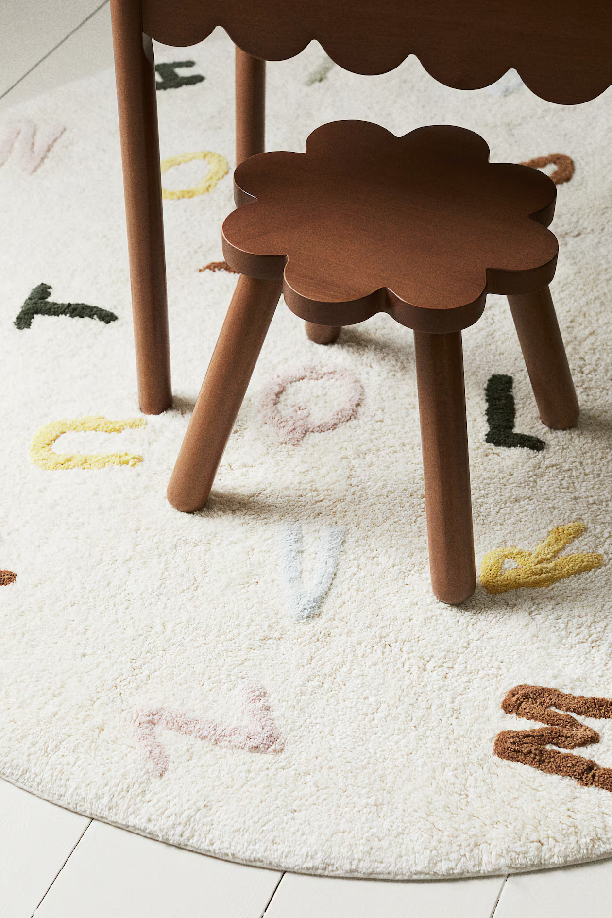 Tufted Alphabet Rug | H&M (US + CA)