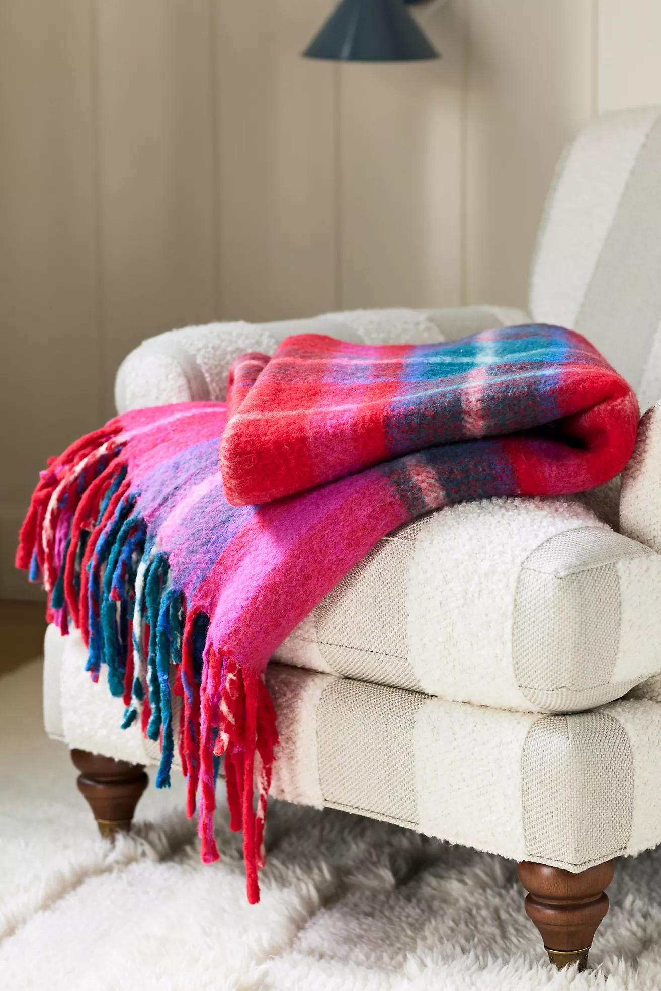 Tartan Wool Plaid Throw | Anthropologie (US)