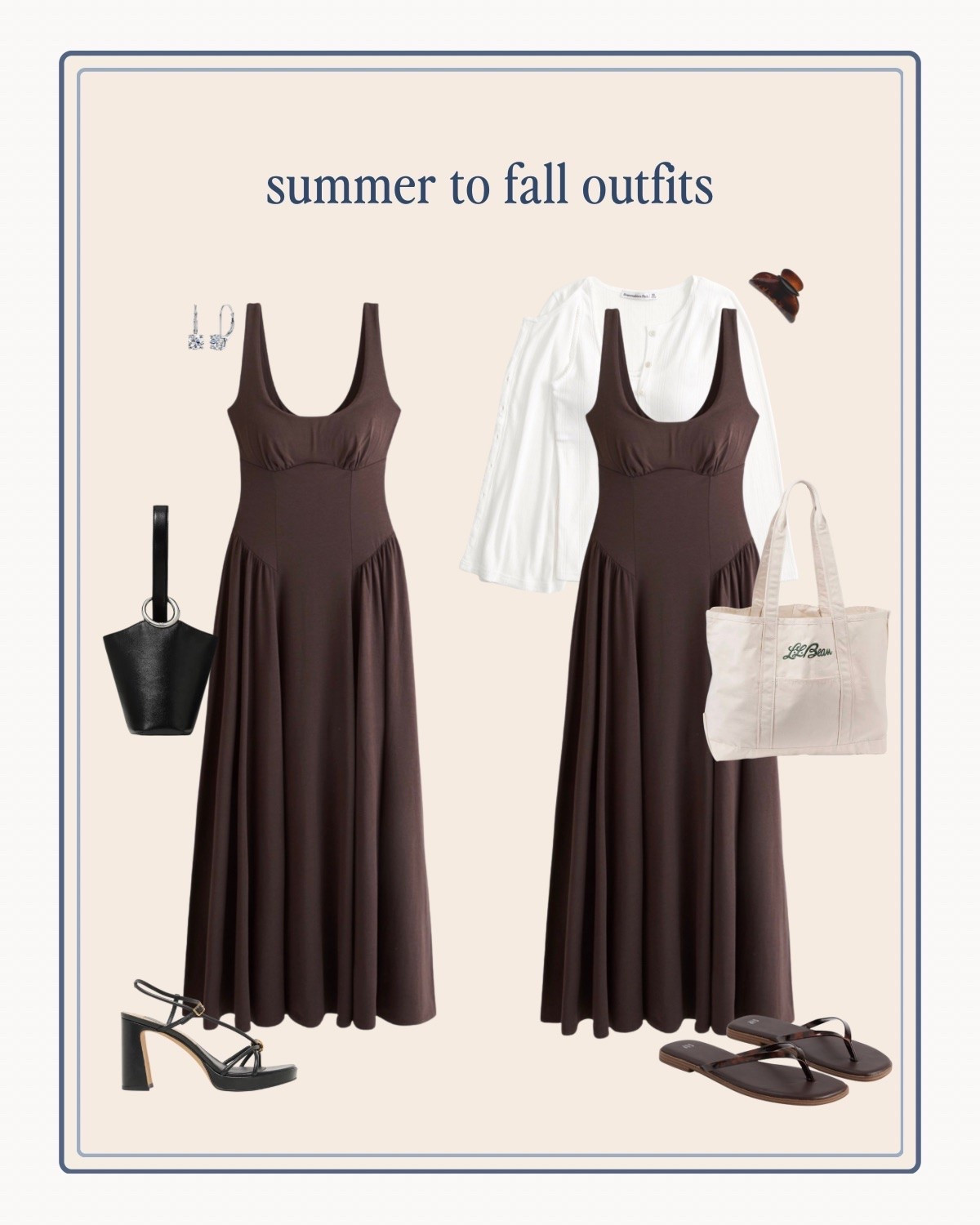 Summer to fall outfits 

90s minimal, Abercrombie, fall capsule, fall dress

#LTKootd #LTKSeasonal #LTKSaleAlert