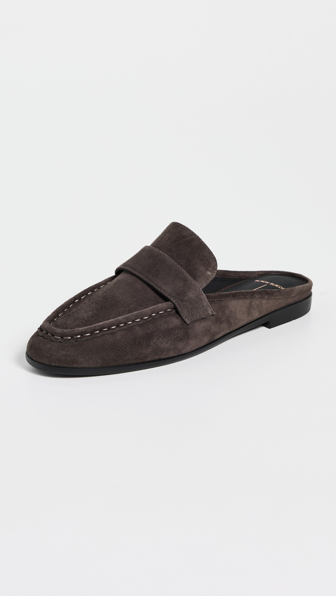 Black Suede Studio Gabby Loafers Hot Fudge Suede 37 | Shopbop