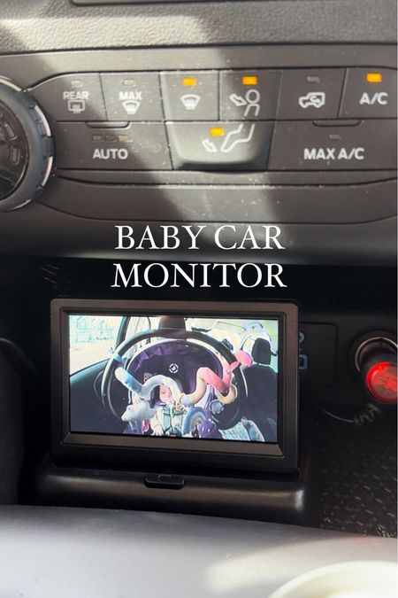 Road trip must have with a baby / car monitor 

#LTKbaby #LTKtravel #LTKbump