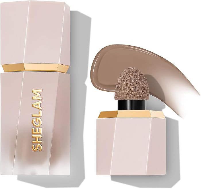 SHEGLAM Sun Sculpt Cool Toned Liquid Contour Stick Long Lasting Cream Bronzer Makeup - 01 Soft Tan | Amazon (US)