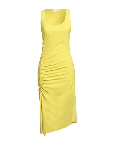 Patrizia Pepe Woman Midi dress Yellow Size 2 Polyamide, Elastane | YOOX (US)