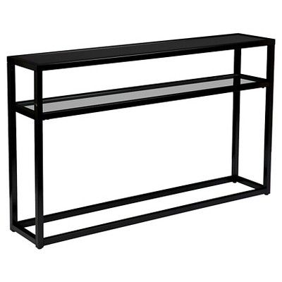 Console Table Soft Black - Holly & Martin | Target