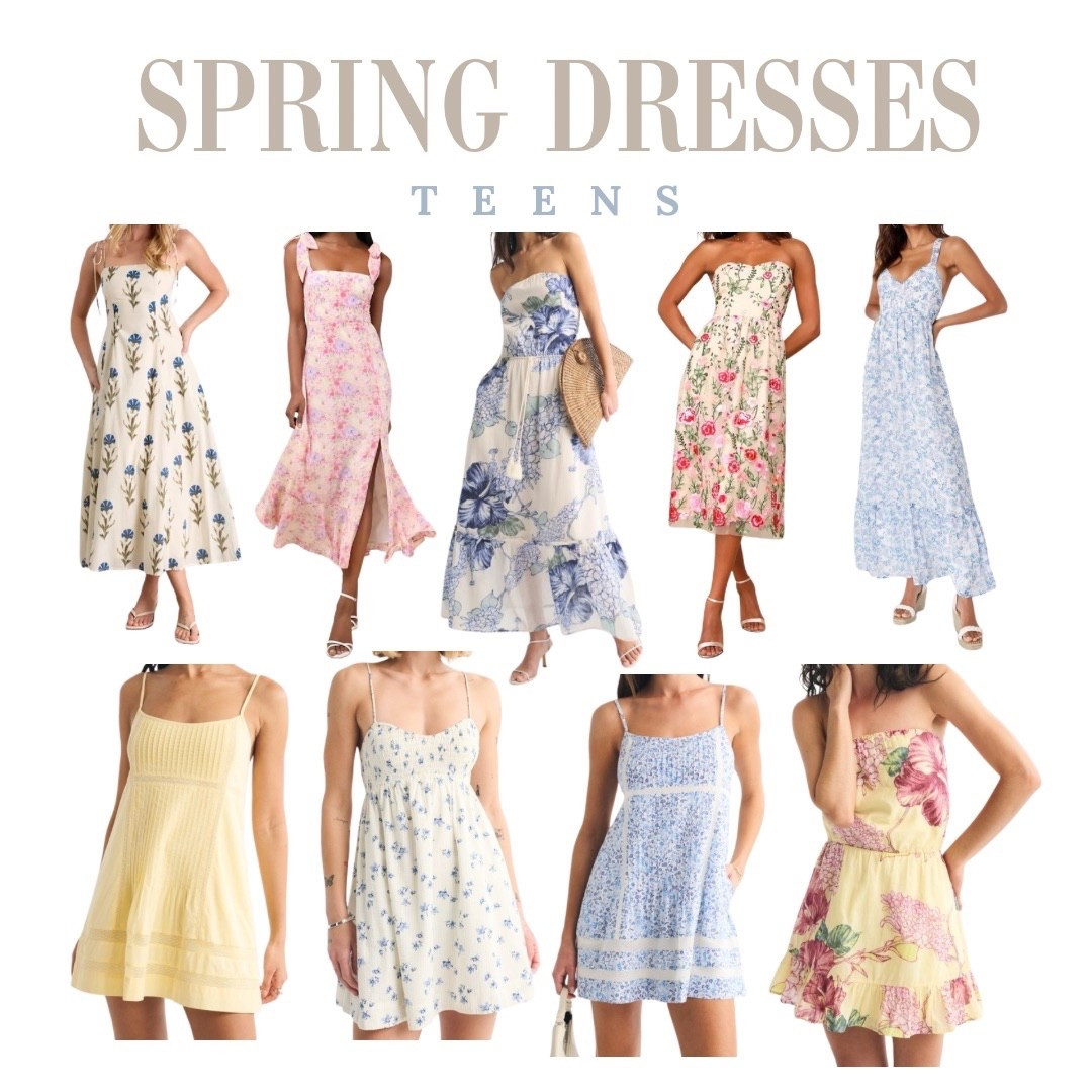 Spring dress picks that work well for Easter or any spring event. Sharing options for teens from brands I love.

#LTKSeasonal #LTKKids