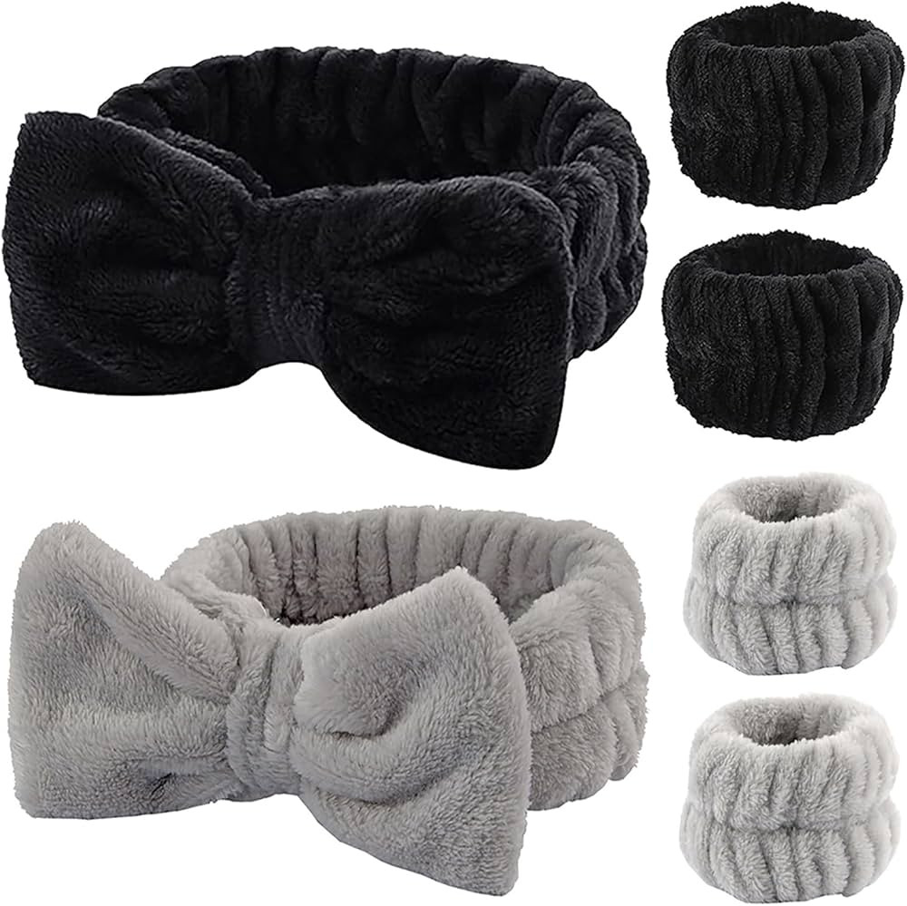 Wrist Towels for Washing Face spa Wristbands and Headband Microfiber Quick Dry Absorbent Wristban... | Amazon (US)