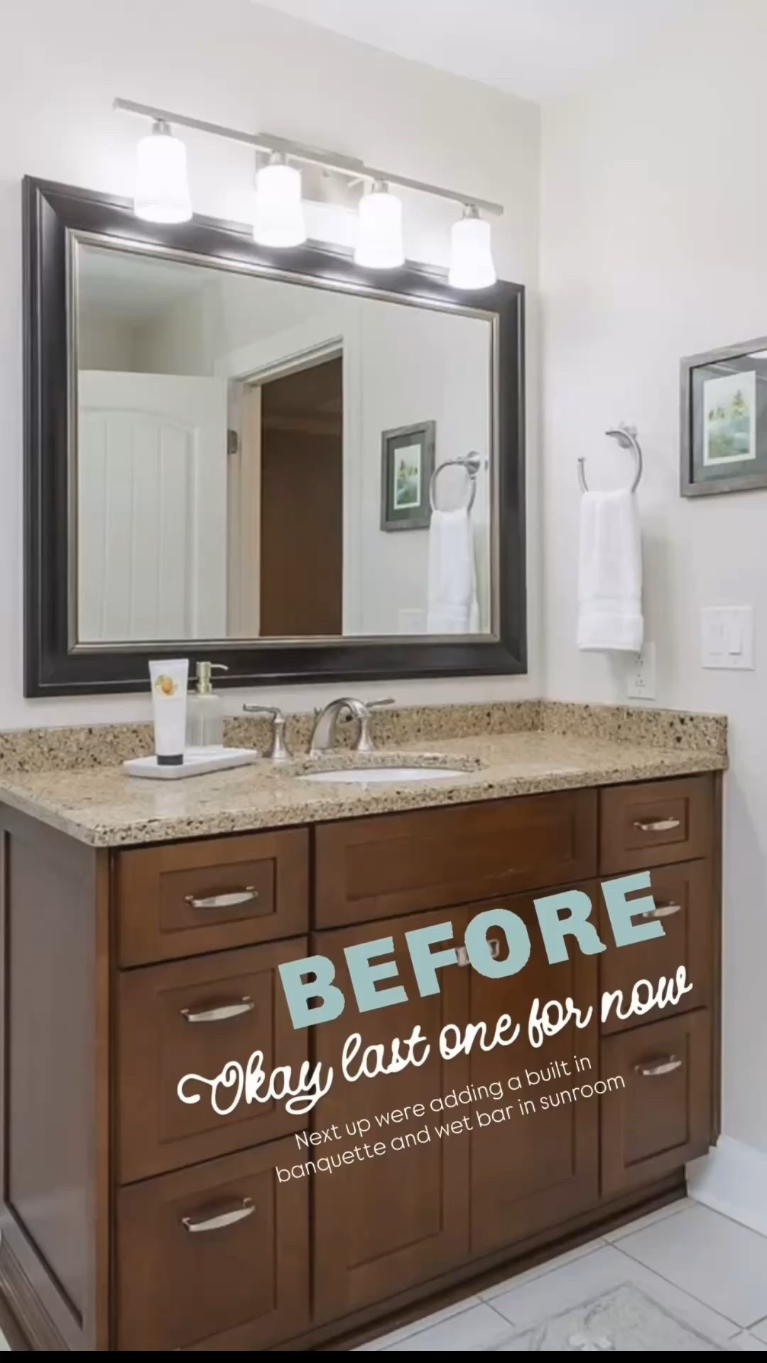 Love this bathroom upgrade before and after! Striped wallpaper on the ceiling? Yes please 

#LTKHome #LTKdayinmylife #LTKSaleAlert
