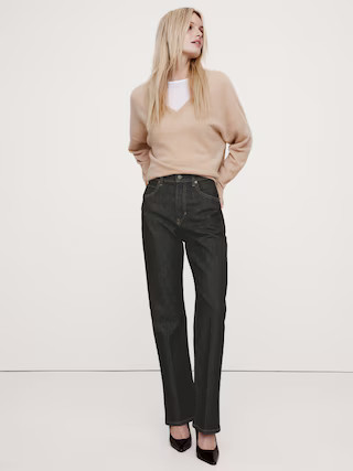 High-Rise Slim Bootcut Jean | Banana Republic (US)