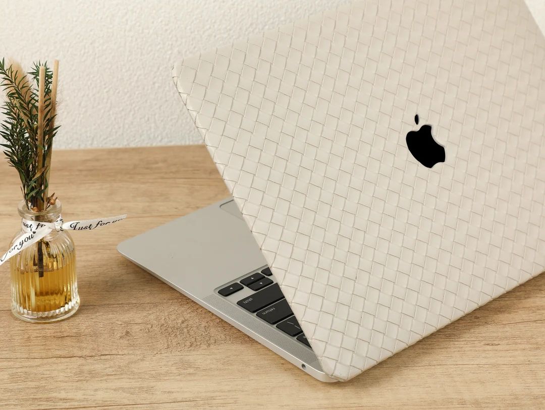 Beige Woven MacBook Case, Leather Hard Case for MacBook Pro 16 Air 15 13 11 MacBook Retina 15 13 ... | Etsy (US)