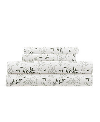 Delicate Blossoms 3-P.c. Sheet Set, Twin | Macy's