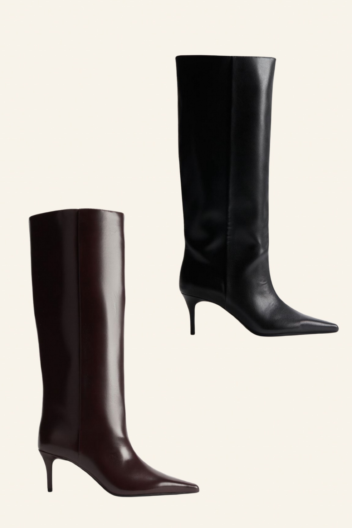 H&M knee high boots 

#LTKuk #LTKautumn #AugustBrandSpotlight