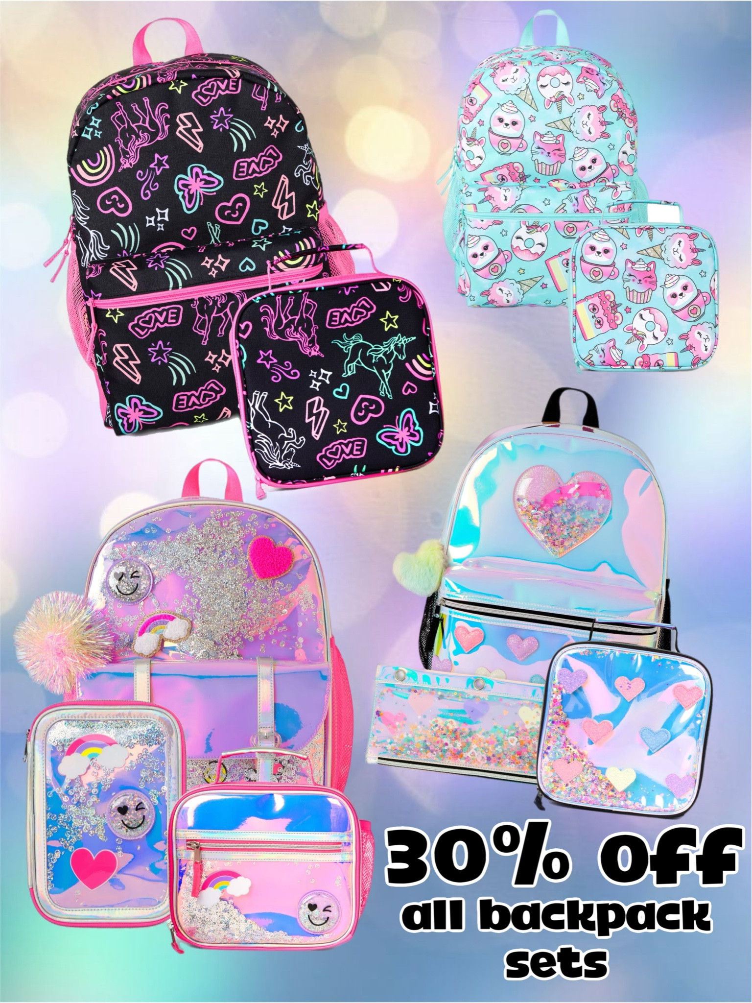 30% off all backpacks and backpack sets! 

#LTKKids #LTKSeasonal #LTKSummerSales