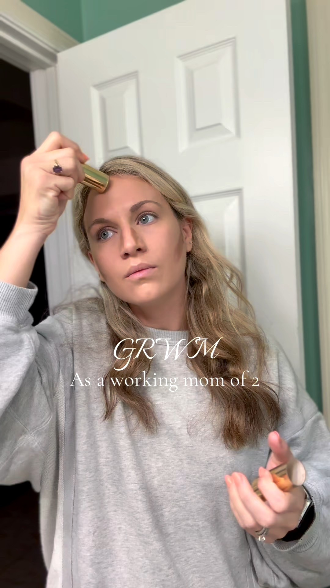 Quick GRWM as a working mama of two 🩷

#LTKgrwm #LTKBeauty #LTKmomlife