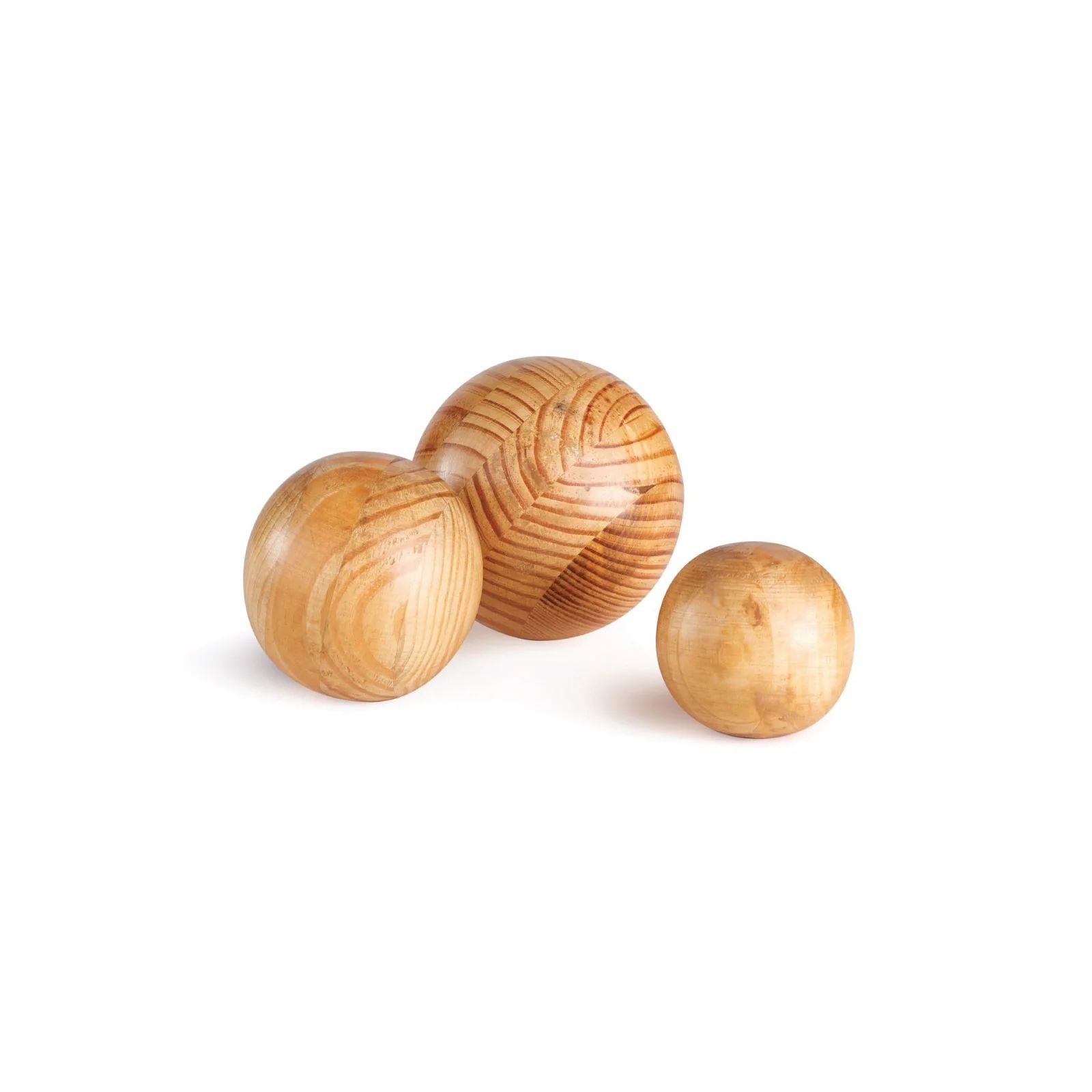 Wood Orbs, Set of 3 | Brooke and Lou