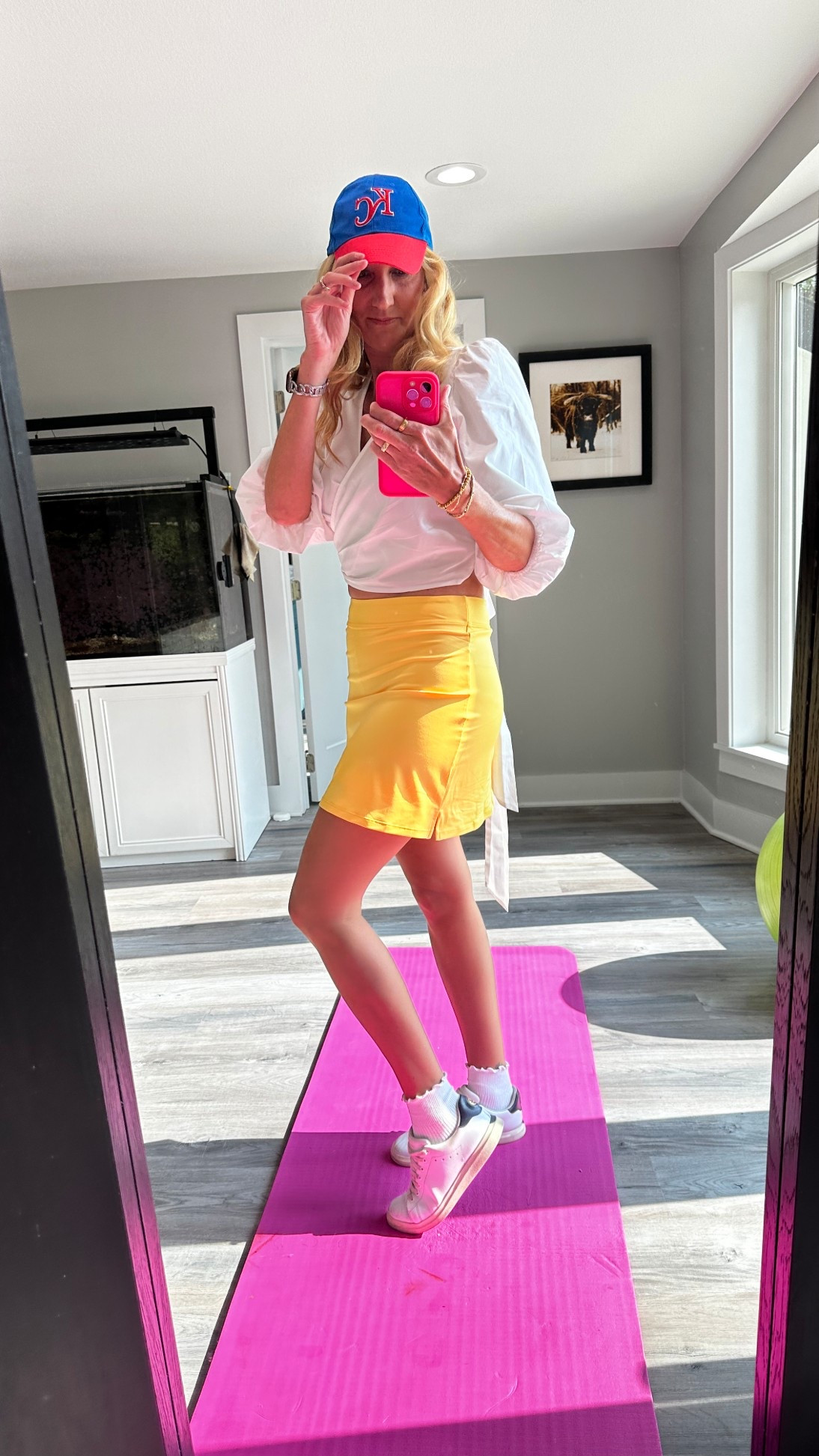 Edward Jones client appreciation night at Kauffman stadium! My AI fun helped inspire my outfit tonight. 💋

#LTKFindsUnder100 #LTKActive #LTKOver40