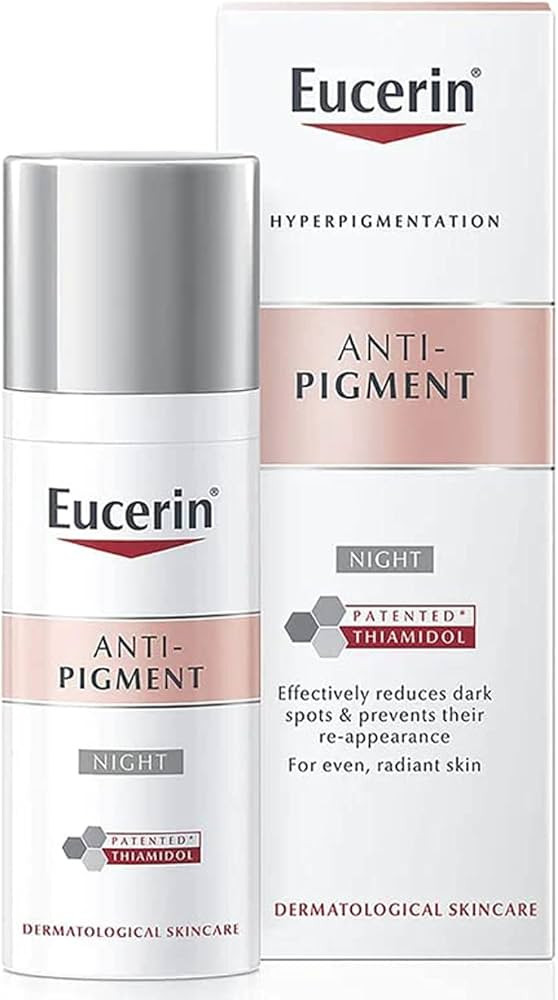 Eucerin Antipigmento - Crema de noche reductora de pigmentos - 1.7 fl oz (1.7 onzas) | Amazon (US)