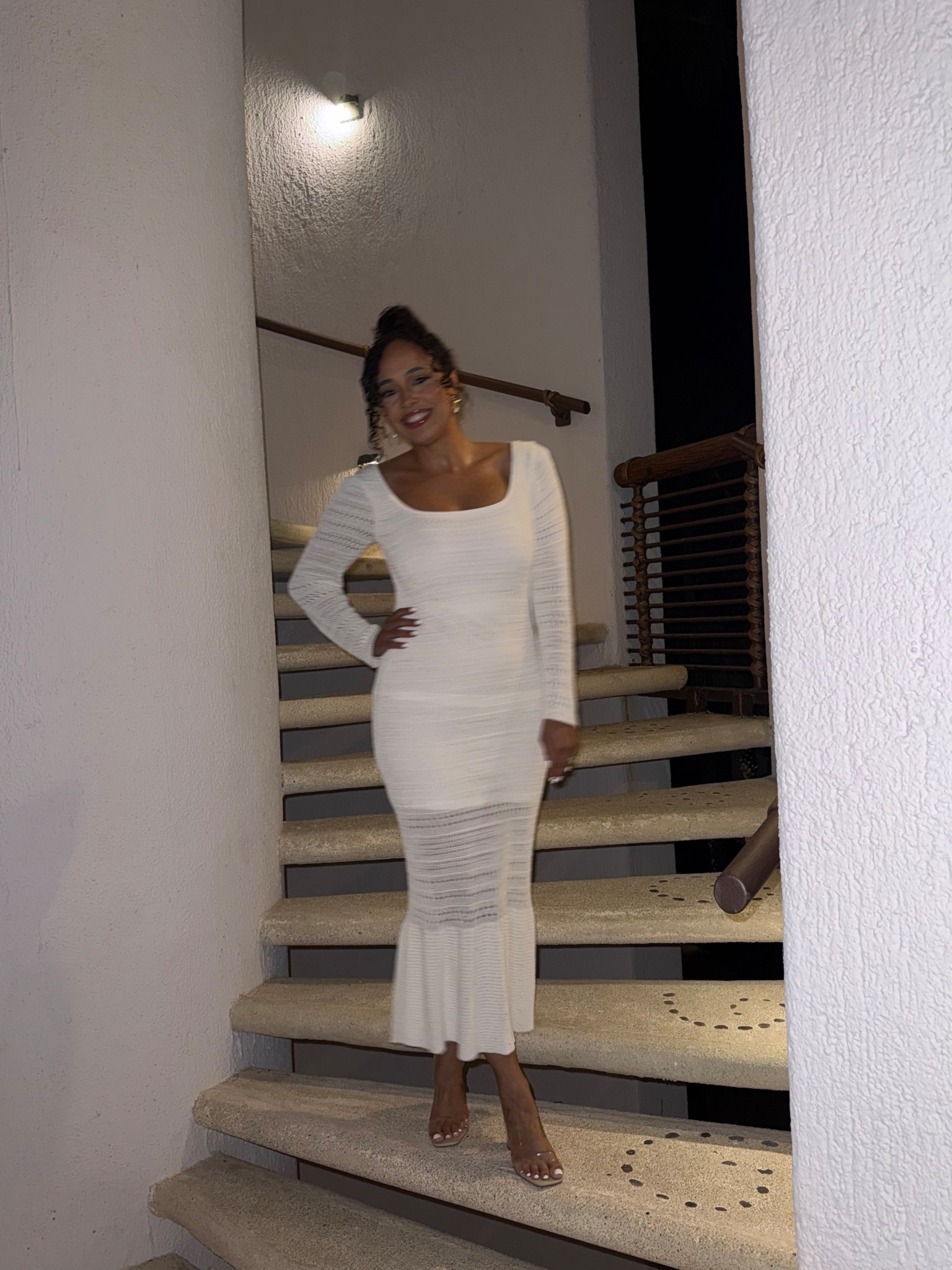 Date Night in Cabo! 🤍  Wearing a size XS with strapless bra! Although appears fitted, this dress is a stretchy material with room for hips! 

#LTKootd #LTKSeasonal #LTKTravel