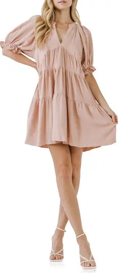 Tiered Minidress | Nordstrom