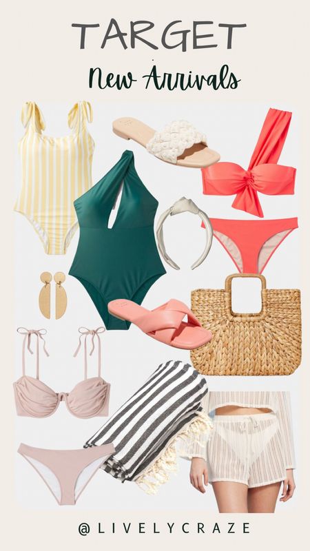 Target Tuesday - new arrivals from target you need featuring swimsuits and sandals you need for beach days ahead

#LTKSeasonal #LTKfamily #LTKswim