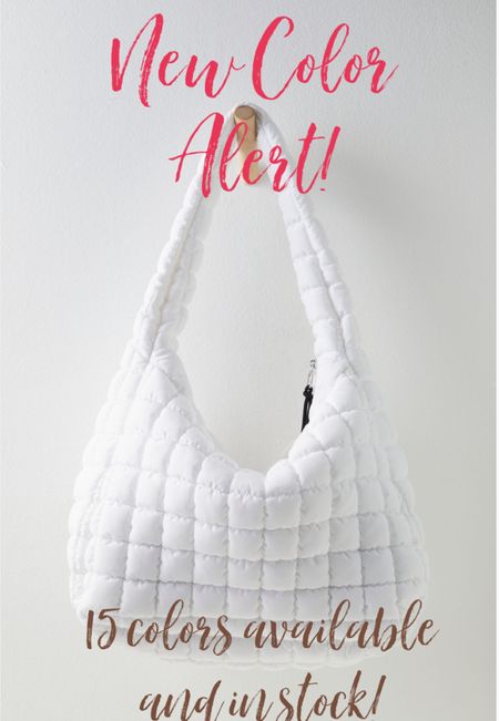 The best selling tote is back 👏 in👏stock👏🤗😜Some new colors available, loving this pure white! I have several of these totes and it does live up to all the expectations!😉Roomy, pockets, soft and easy to clean. Perfect for travel, school, work, gym, baby, sports, laundry etc. This bag sells out so fast get your fave color NOW!!!❤️😜Makes a great gift too!😉







#backinstock #quiltedbag #totebag #ltkfitness #ltkworkwear #ltkstyletip #ltkU #ltkbaby #freepeople #ltkgiftguide #backinstock #travelbag #carryonbag #gymbag #schoolbag #whitebag #ltkfamily

#LTKitbag #LTKfindsunder100 #LTKtravel