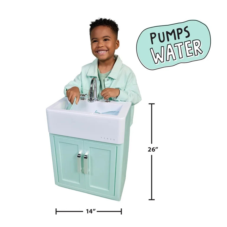 Little Tikes Sweet Spaces Kitchen Sink \u2013 Sea Foam, Imaginative Pretend Play Kitchen, Ages 3+ | Walmart (US)
