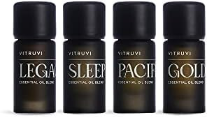 Vitruvi Signature Blend Essential Oils Kit | Floral, Citrus, Herbal, and Woodsy Aromas | 100% Pur... | Amazon (US)