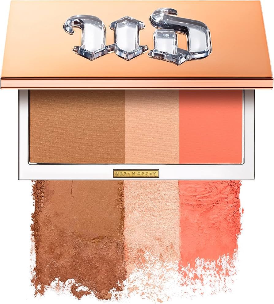 Urban Decay Stay Naked Threesome Palette, Fly - Bronzer, Highlighter & Blush Trio - Natural Satin... | Amazon (US)