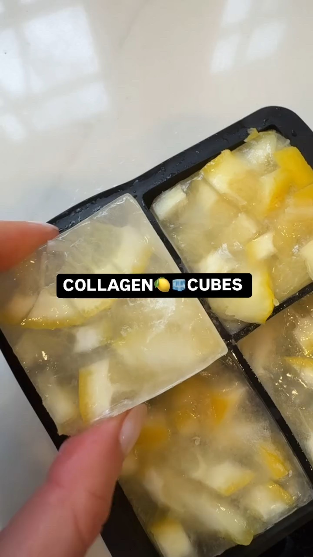 Below are the benefits of collagen powder copied and pasted from ChatGBT + why I decided to add some collagen powder to my ice cubes 🧊

Supports Skin Health – May improve skin elasticity, hydration, and reduce wrinkles.

Strengthens Hair and Nails – Can help reduce brittleness and promote growth.

Boosts Joint Health – May reduce joint pain and improve flexibility, especially for people with osteoarthritis.

Aids Muscle Recovery – Contains amino acids that support muscle repair and may help with post-exercise recovery.

Improves Gut Health – Some evidence suggests it may support the gut lining and aid digestion.

Enhances Bone Strength – May help maintain bone density, reducing the risk of osteoporosis.

#collagen #collagenpowder #icecubes