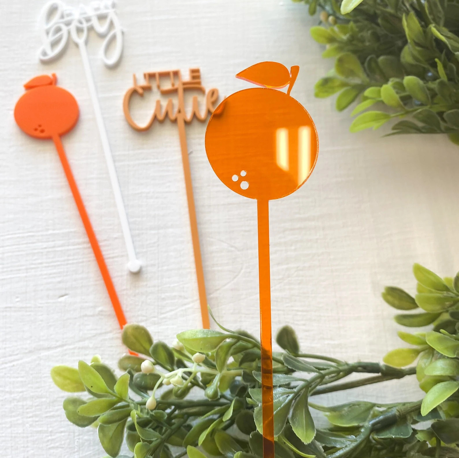 Baby Shower Drink Stirrers, Little Cutie, Swizzle Sticks Drink Stirrer, Party Decor, Shower Decor... | Etsy (US)