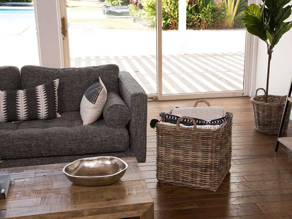 Beachcrest Home Ayriauna Wicker Basket | Wayfair North America