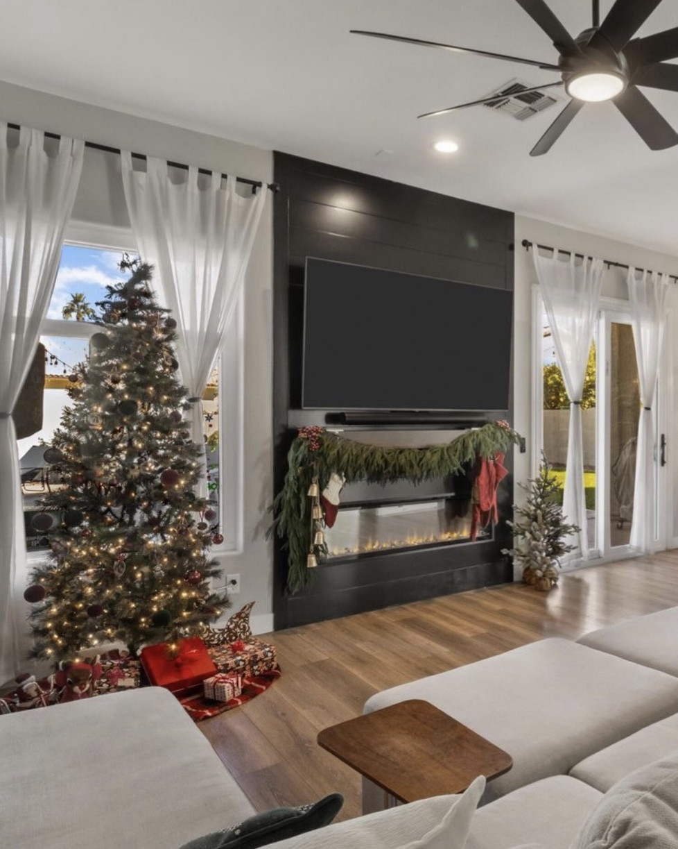 The best garland at a reasonable price! This garland has quickly become one of my favorite Christmas decorations. It is beautiful, affordable and easy to layer for a fuller look.  I used 2-9’ lives for my mantle and a 6’ piece for my window. 

#LTKHoliday #LTKSeasonal #LTKHome