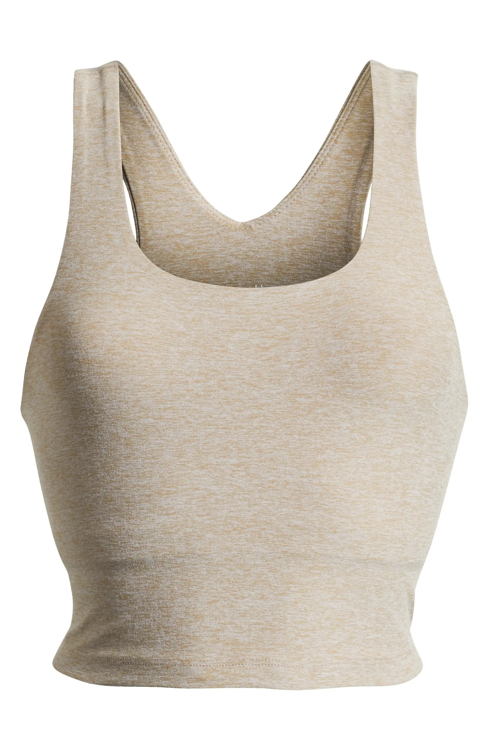 Renew Mélange Support Crop Tank | Nordstrom