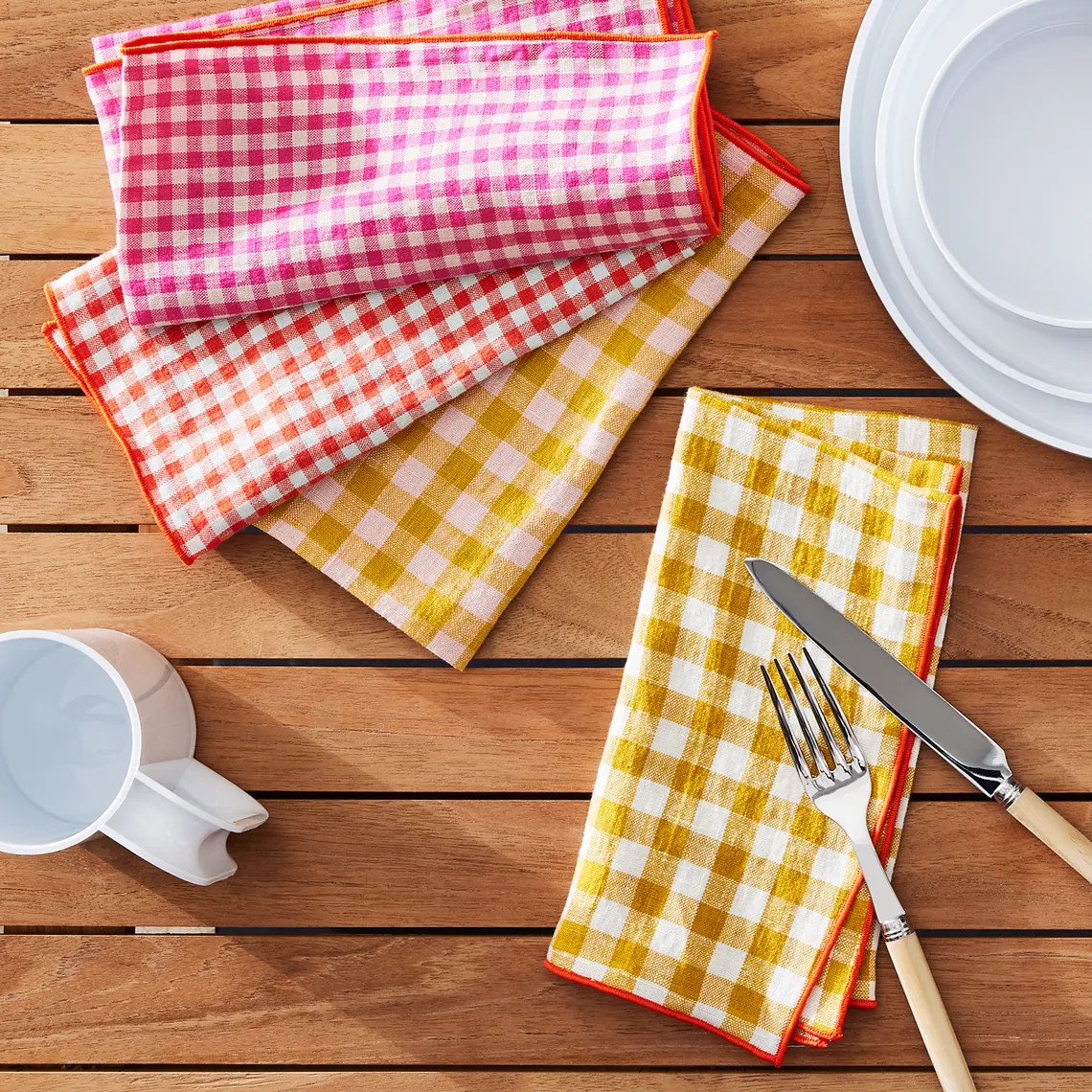 MADRE Picnic Linen Napkins, Set of 4 | Food52