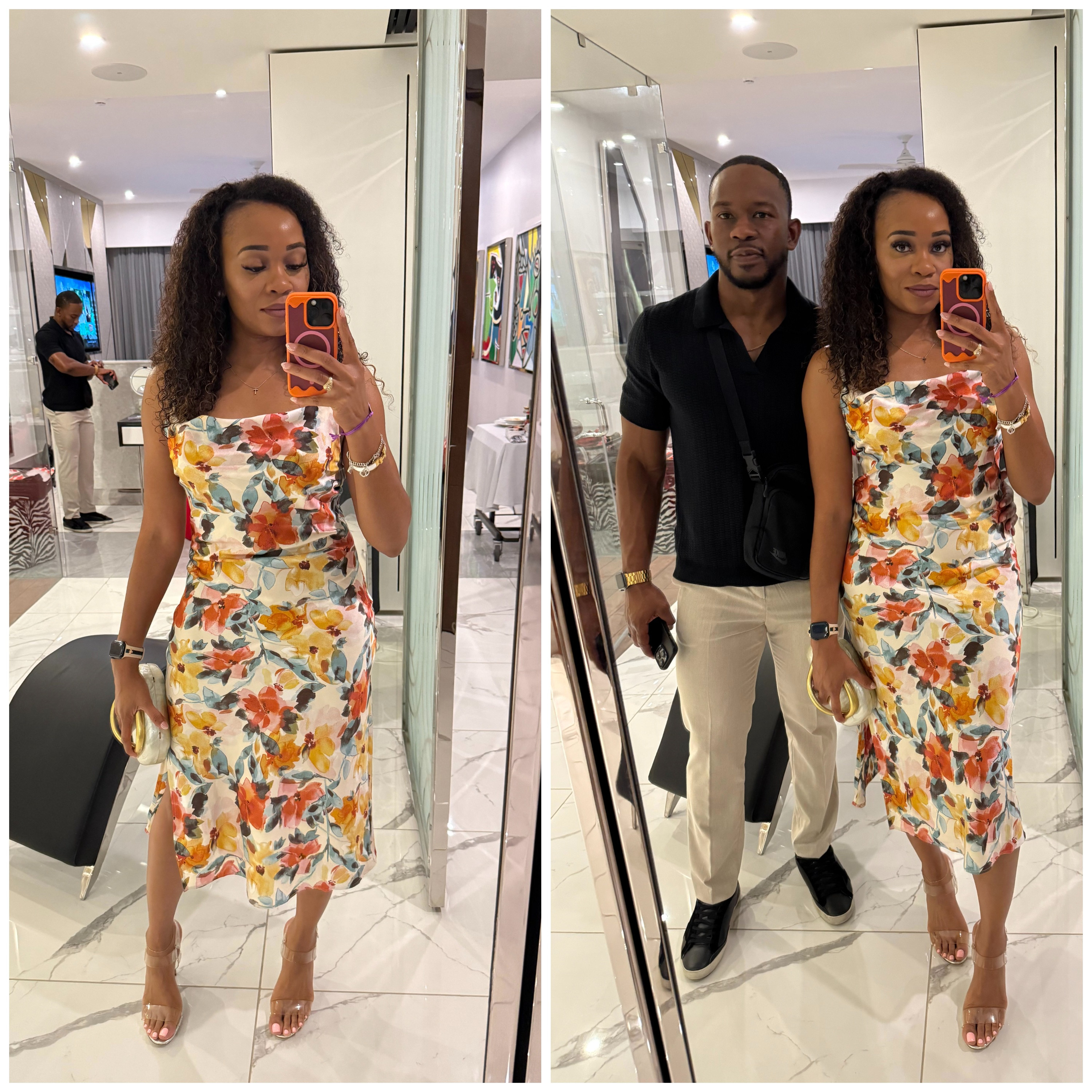 ✨ Date Night in Mexico ✨

B’s top: Abercrombie
B’s jeans: H&M
My dress: Amazon
Heels: Macy’s

Shop our date night looks below ⬇️ 

 #LTKParties #LTKStyleTip