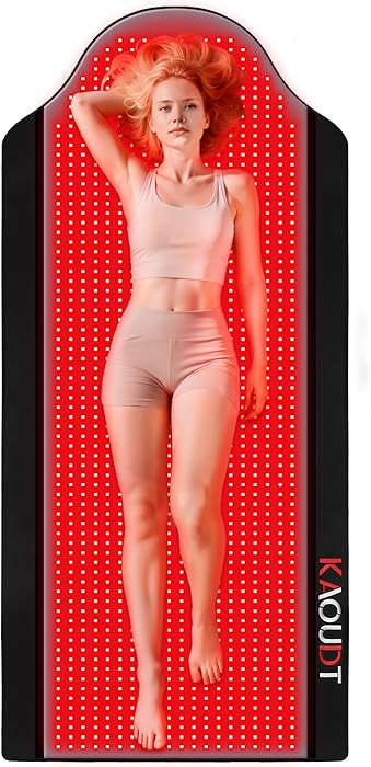 72"x33.3" Medical-Grade TPU Red Light Therapy Mat for Full Body Pain Relief, FSA&HSA Eligible Inf... | Amazon (US)